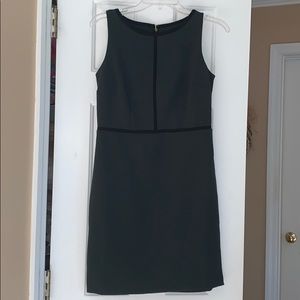 Olive Green Business LOFT Dress